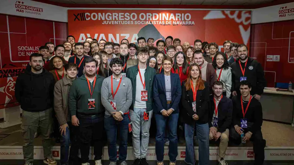 Congreso ordinario de la Juventudes Socialistas de Navarra. PSN-PSOE