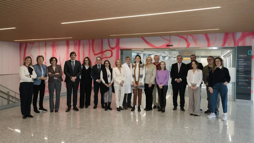 Miembros del Observatorio Somos Fanes en la Cl&iacute;nica Universidad de Navarra, socio cient&iacute;fico del bar&oacute;metro integral del bienestar. CL&Iacute;NICA UNIVERSIDAD DE NAVARRA