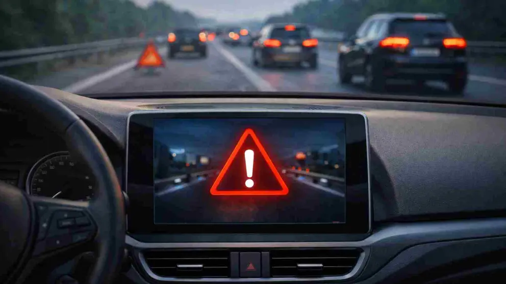 La se&ntilde;al V-27 se mostrar&aacute; en la pantalla de los coches con conectividad.