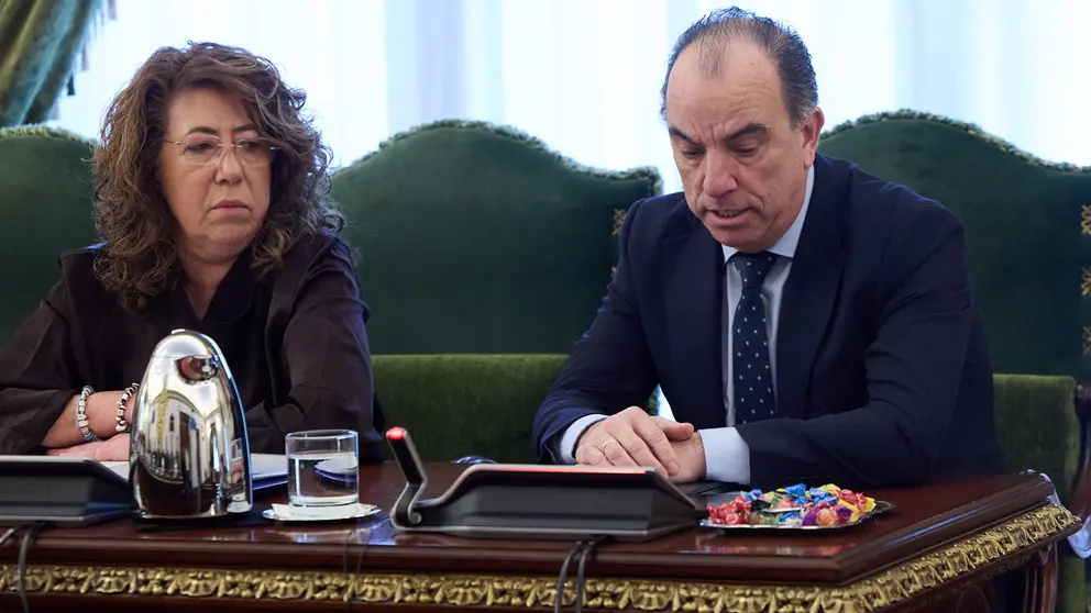 Pleno ordinario del Ayuntamiento de Pamplona correspondiente al mes de febrero de 2026. I&Ntilde;IGO ALZUGARAY