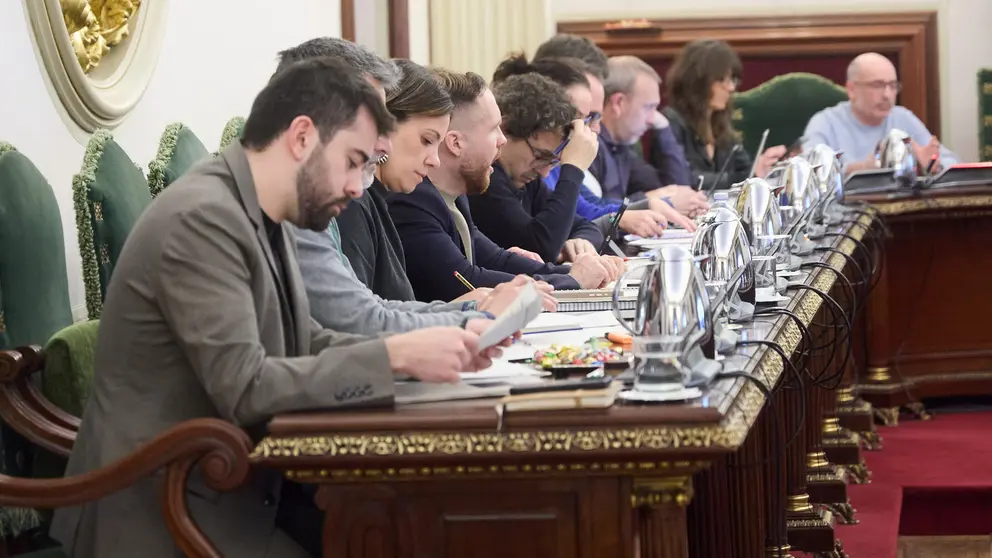 Pleno ordinario del Ayuntamiento de Pamplona correspondiente al mes de febrero de 2026. I&Ntilde;IGO ALZUGARAY