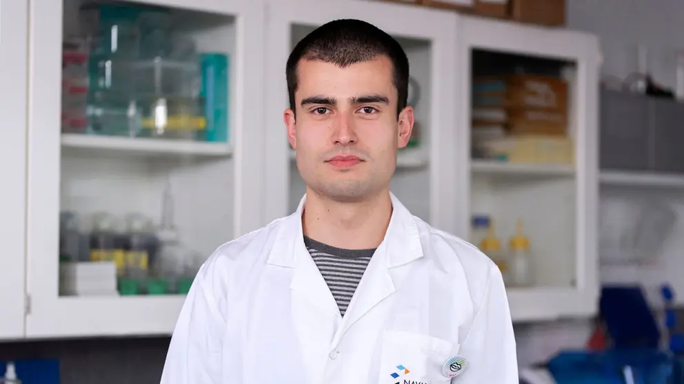 El investigador Mattie Garaikoetxea. UPNA