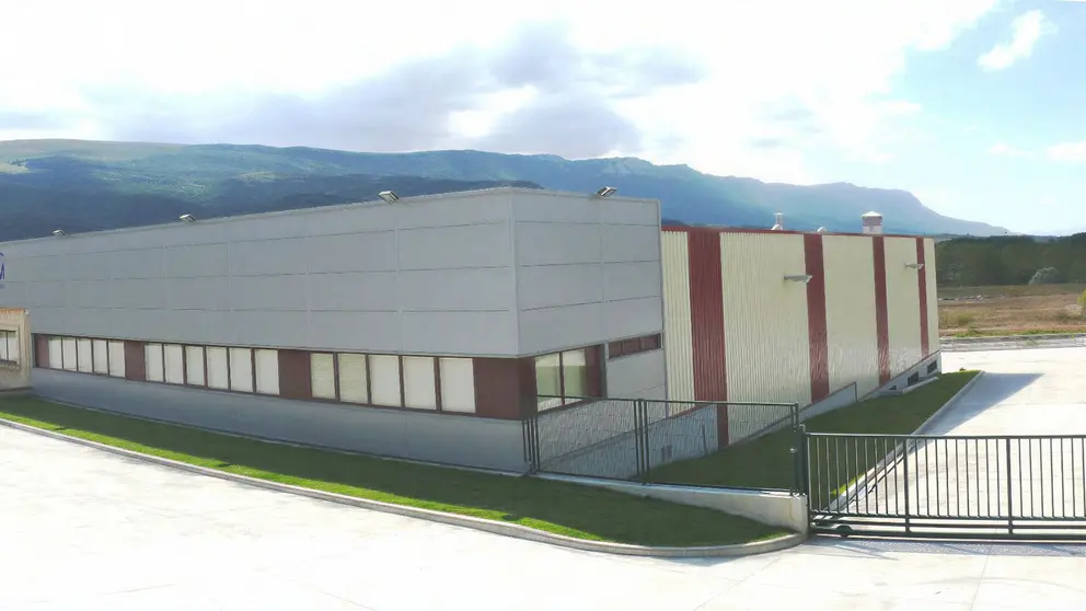 Imagen de archivo de las instalaciones del grupo navarro Saprem. CEDIDA