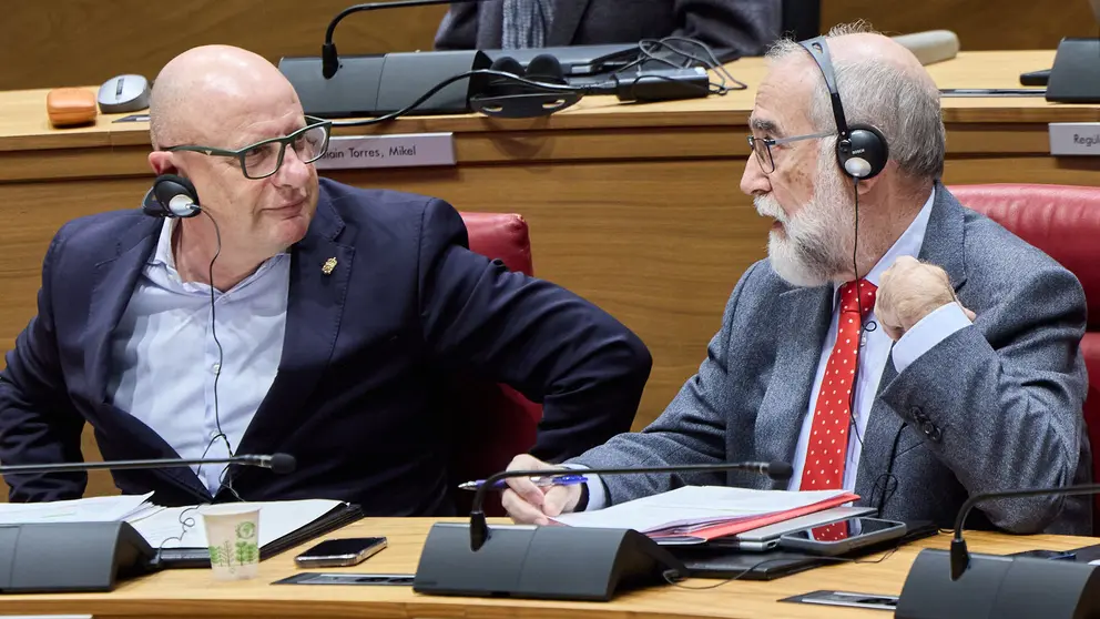 Pleno del Parlamento de Navarra. I&Ntilde;IGO ALZUGARAY