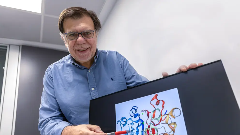 El Dr. Froil&aacute;n Granero, investigador del Departamento de Cirug&iacute;a Ortop&eacute;dica y Traumatolog&iacute;a y autor principal del estudio. CL&Iacute;NICA UNIVERSIDAD DE NAVARRA