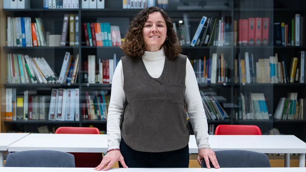 Mar&iacute;a Turrillas, presidenta del Colegio de Arquitectura T&eacute;cnica de Navarra. COAT Navarra