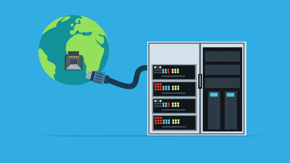 Ilustraci&oacute;n que muestra c&oacute;mo funciona un hosting. CEDIDA