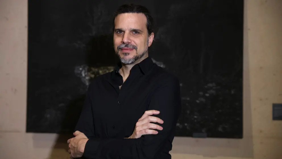 El artista Nicol&aacute;s Combarro. MANUEL CASTELLS / UNIVERSIDAD DE NAVARRA