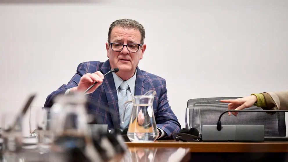 Comparecencia de Miguel Moreno Purroy, asesor fiscal y contable vinculado a las facturas del bar Franky, establecimiento bajo la lupa de la UCO en el marco de la investigaci&oacute;n que afecta a Koldo Garc&iacute;a y a figuras del entorno de Santos Cerd&aacute;n. PABLO LASAOSA