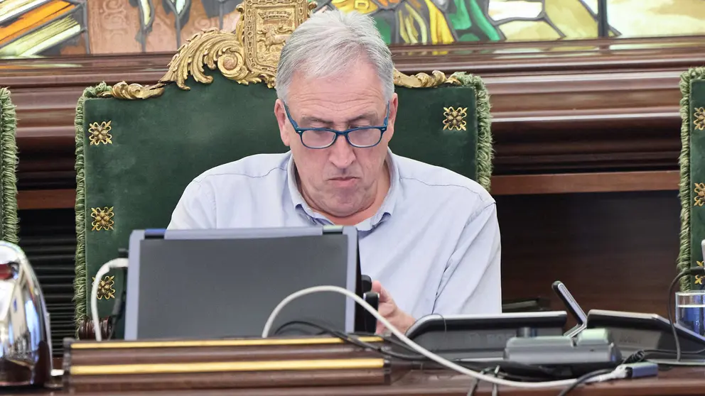 Pleno ordinario del Ayuntamiento de Pamplona correspondiente al mes de marzo de 2026. I&Ntilde;IGO ALZUGARAY