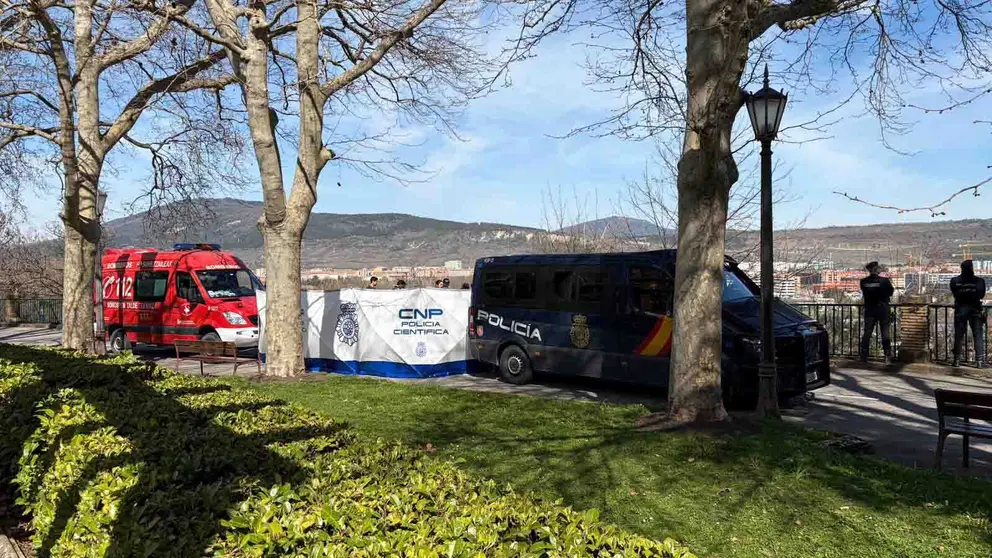 Hallado en Pamplona el cuerpo sin vida de la menor de 17 a&ntilde;os desaparecida desde el lunes. PABLO LASAOSA