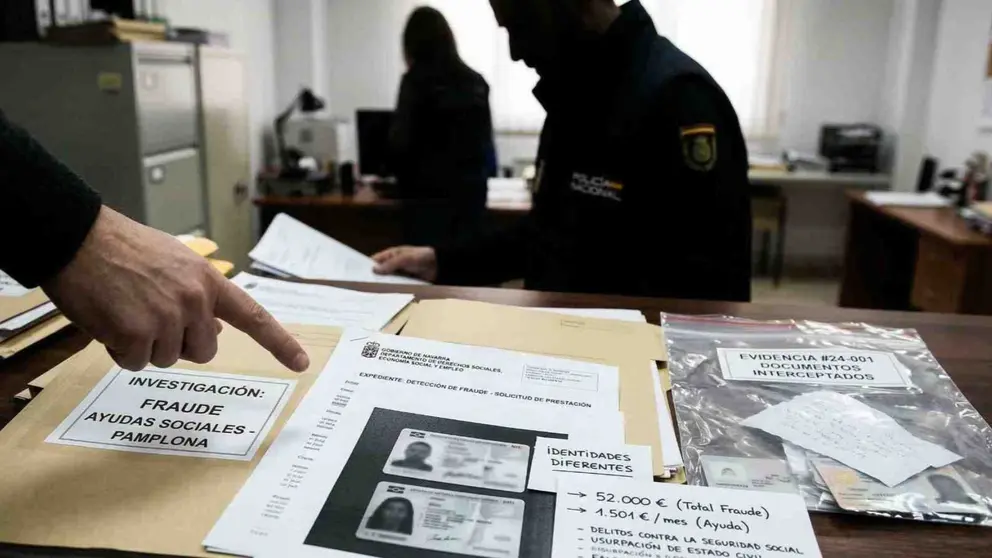 Imagen de investigaci&oacute;n policial.  Inteligencia artificial