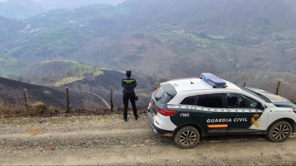 Imagen del dispositivo en Santesteban. GUARDIA CIVIL DE NAVARRA