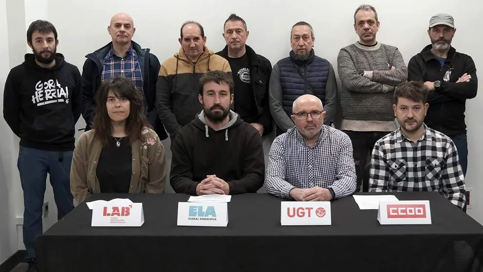 Los sindicatos LAB, ELA, UGT y CCOO convocan movilizaciones en el sector de artes gr&aacute;fica en los pr&oacute;ximos meses. Europa Press