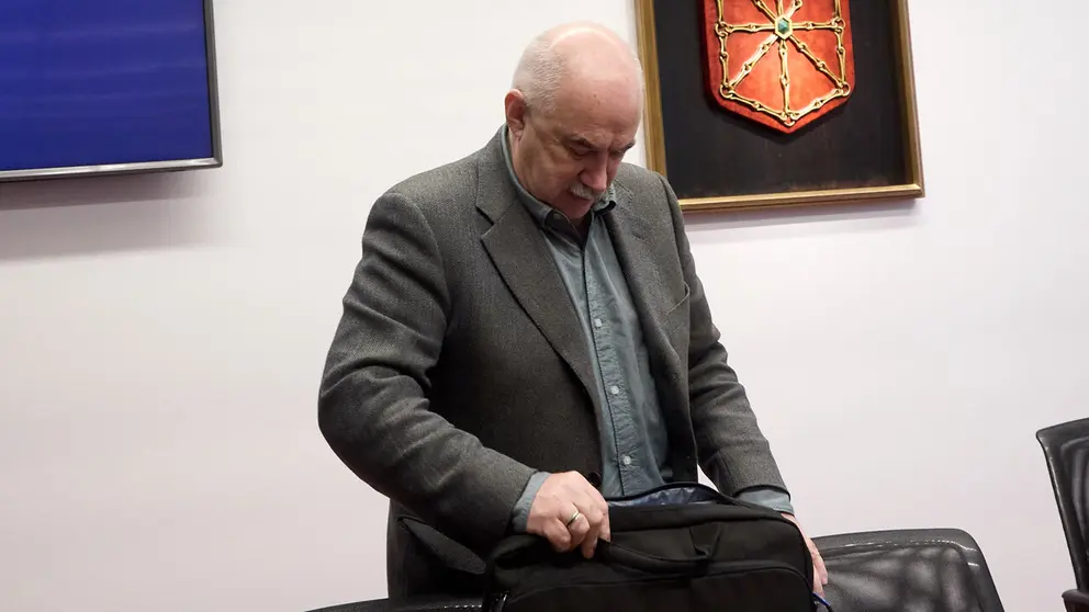 Comparecencia del exgerente de Nasuvinsa en la Comisi&oacute;n de Investigaci&oacute;n sobre licitaci&oacute;n y adjudicaci&oacute;n de obras p&uacute;blicas del Gobierno de Navarra. I&Ntilde;IGO ALZUGARAY