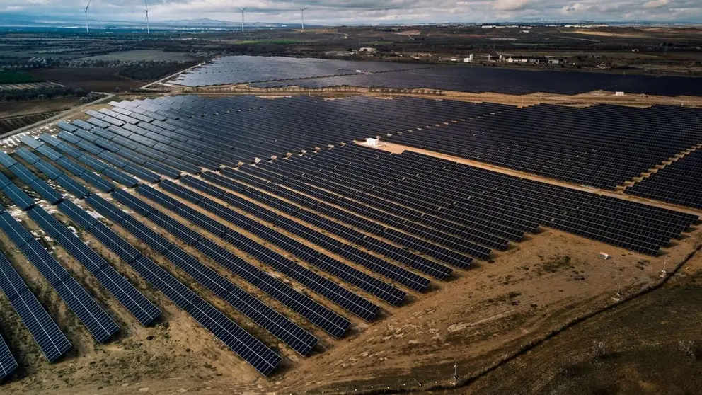 Parque fotovoltaico Cierzo IV en Navarra. EDP