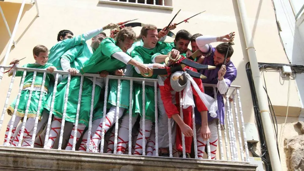 Representaci&oacute;n del Judas de Cabanillas en una edici&oacute;n anterior.