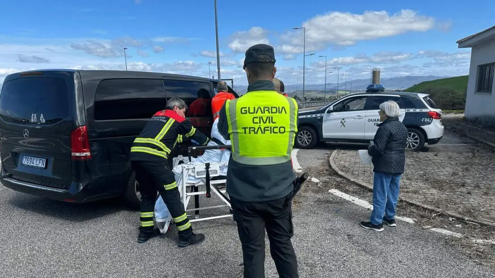 Imagen de la intervenci&oacute;n de Guardia Civil en Legarda. CEDIDA
