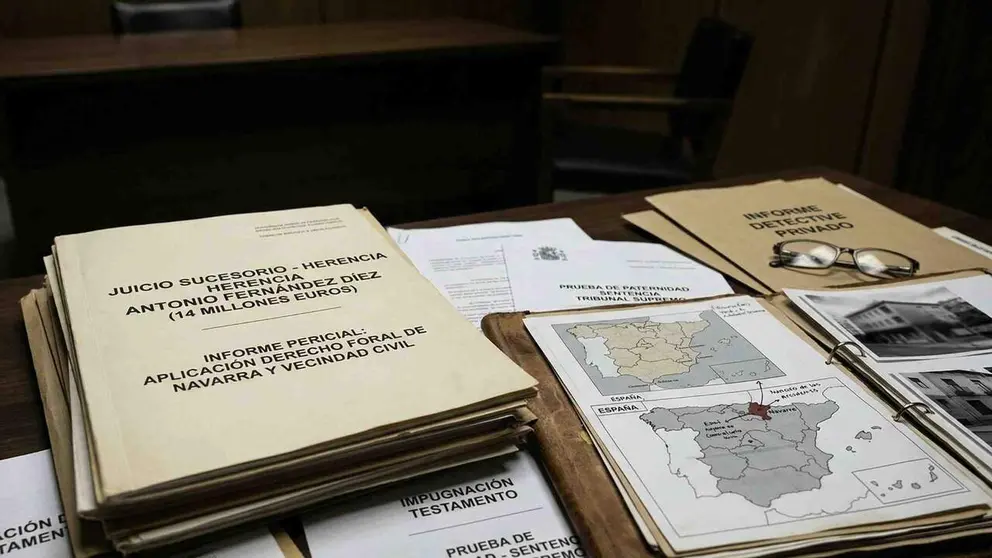 Imagen de documentaci&oacute;n legal de herencia. INTELIGENCIA ARTIFICIAL