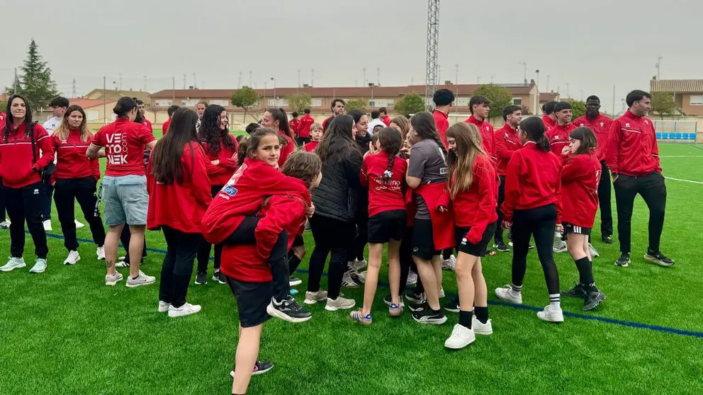 Inauguraci&oacute;n del campo de f&uacute;tbol de Castej&oacute;n. CEDIDA
