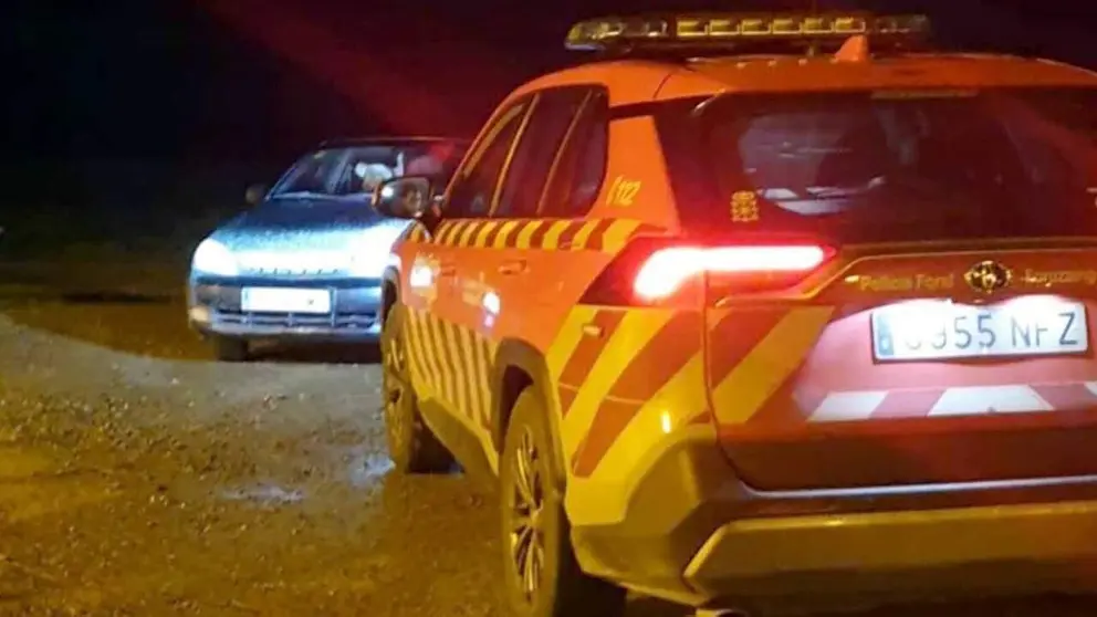 Detenido en Navarra tras fugarse en coche, poner en riesgo a peregrinos e intentar atropellar a un polic&iacute;a foral.