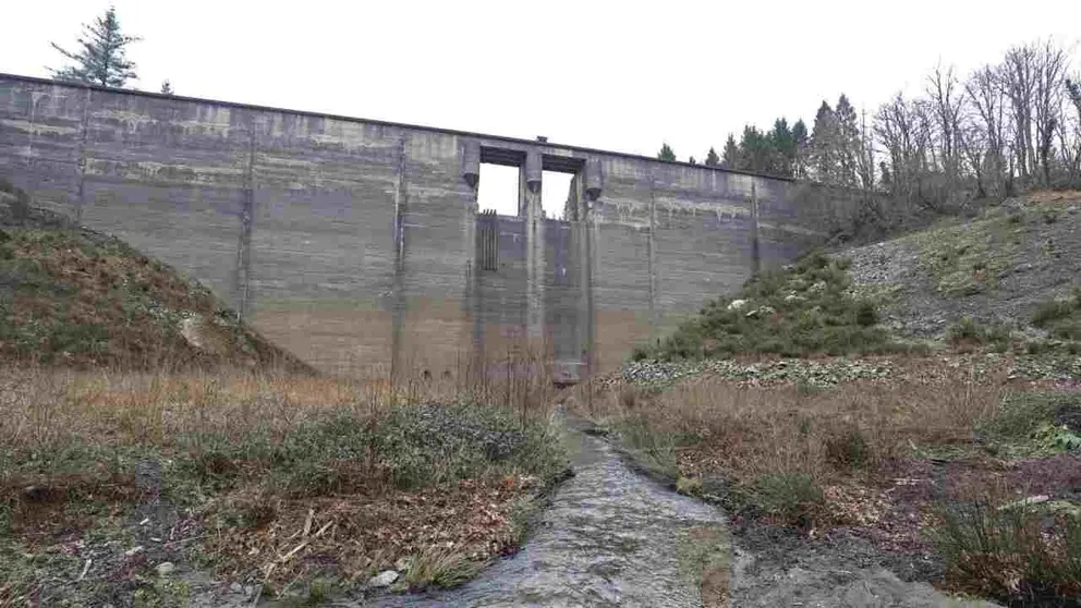Presa de Artikutza en Goizueta. EFE