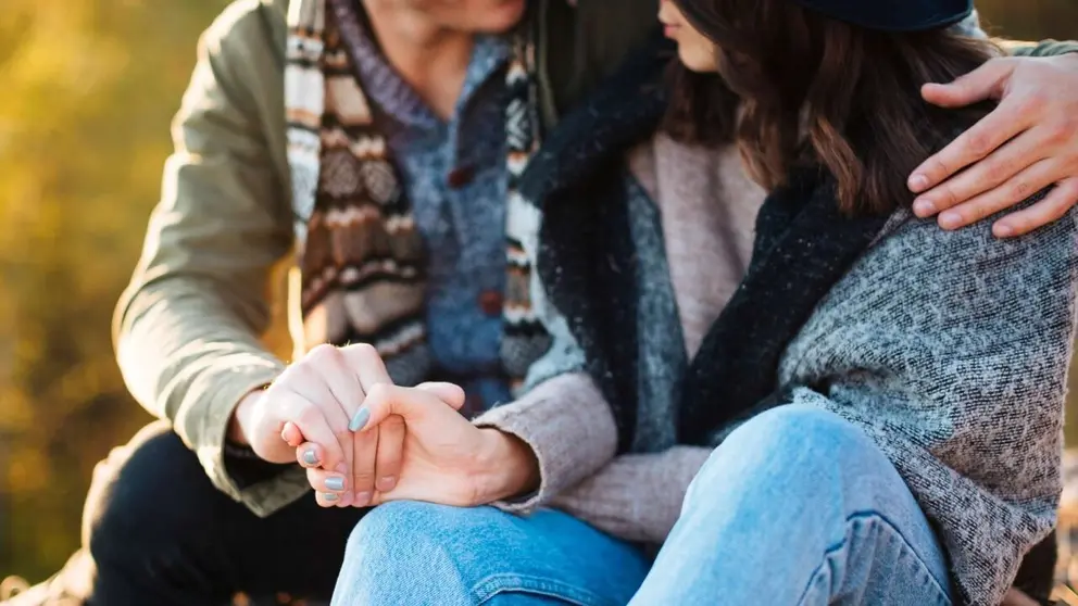 Una pareja de enamorados. CEDIDA