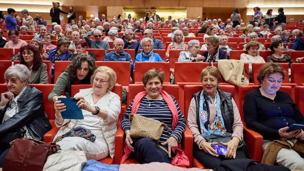 Participantes en el concierto en Baluarte. ORQUESTA SINF&Oacute;NICA DE NAVARRA