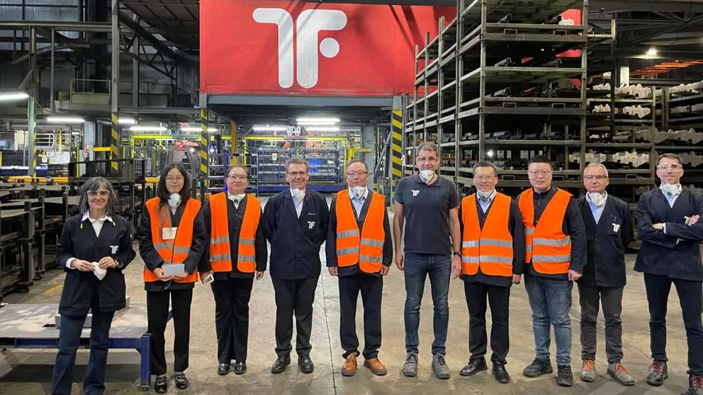 Tafalla Iron Foundry se al&iacute;a con con el Grupo chino Jereh. CEDIDA