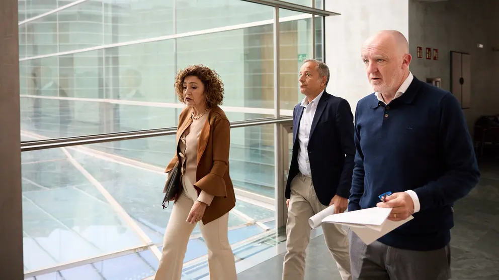 Sesi&oacute;n semanal de la Mesa y Junta de Portavoces del Parlamento de Navarra. I&Ntilde;IGO ALZUGARAY