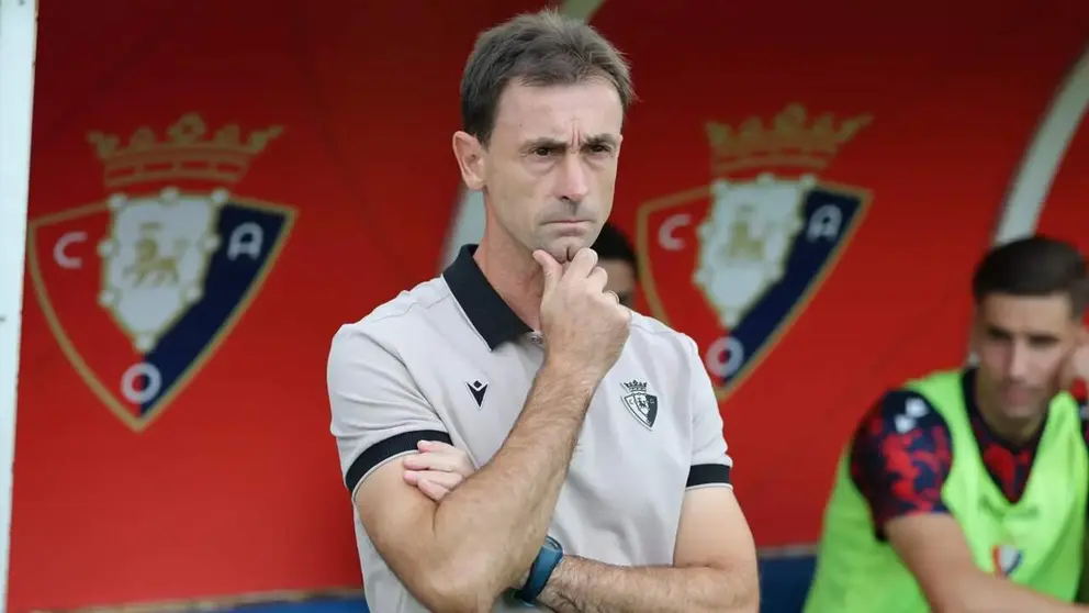 Santi Castillejo, entrenador de Osasuna Promesas durante 8 a&ntilde;os.