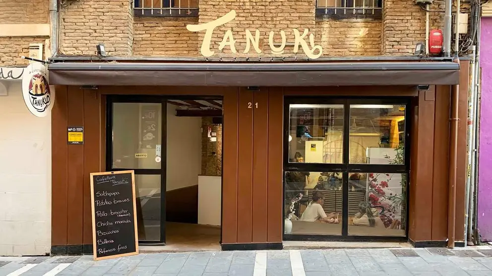 La nueva cafeter&iacute;a Tanuki House est&aacute; en la calle Comedias 21 de Pamplona. Navarra.com