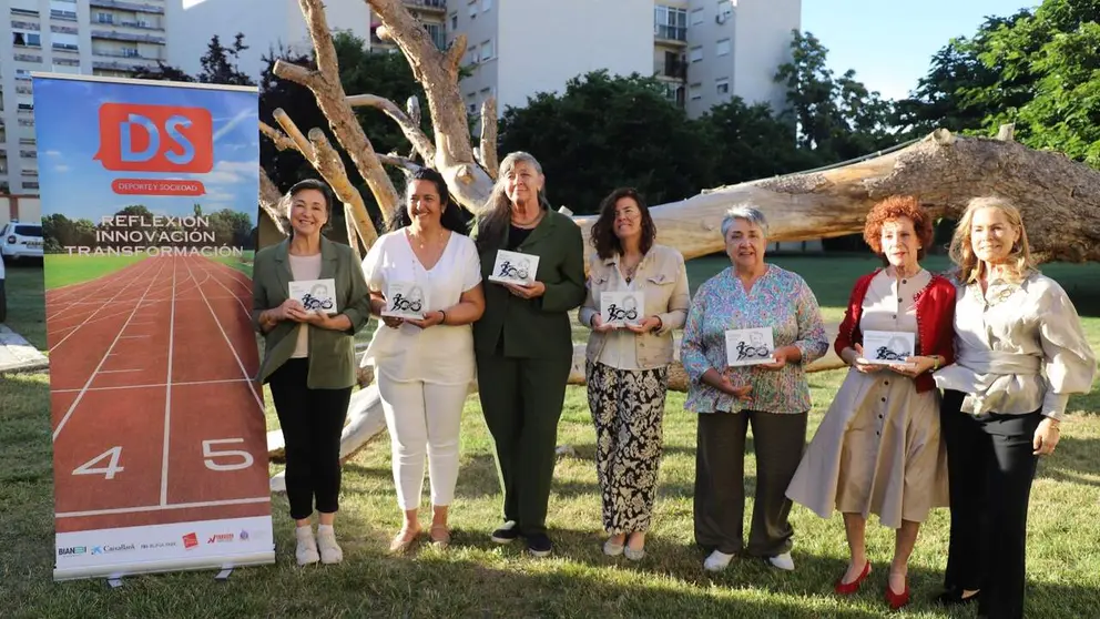 Mujeres reconocidas en la gala de Deporte y Sociedad. CEDIDA