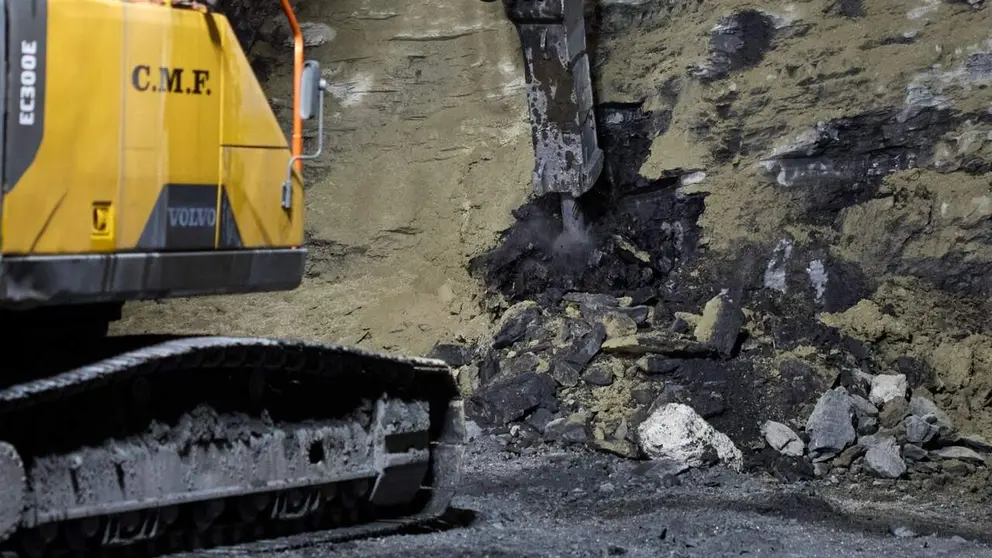 Imagen de archivo de unas obras en un t&uacute;nel. GOBIERNO DE NAVARRA