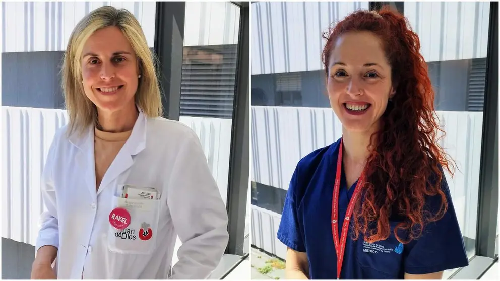 Rakel Gorritxo y Ana L&oacute;pez de Castillo.
