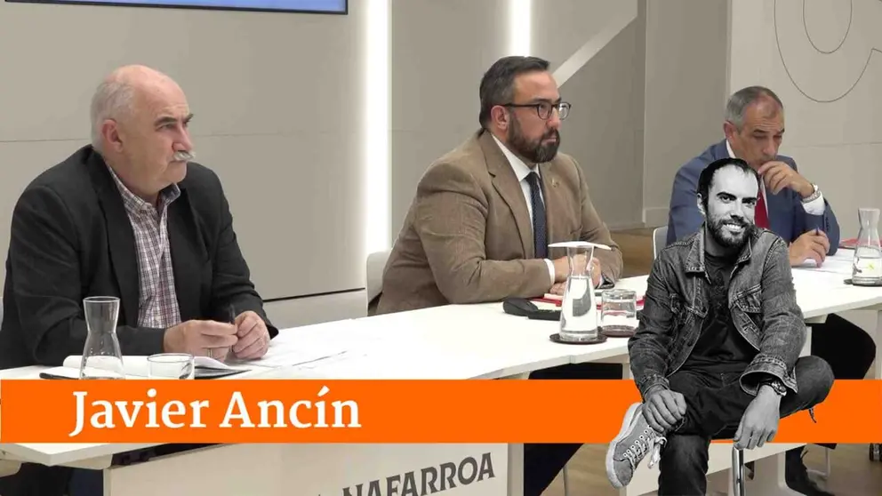 De izda. a dcha. consejero de Desarrollo Rural y Medio Ambiente del Gobierno de Navarra, Jos&eacute; Mari Aierdi. El vicepresidente Javier Rem&iacute;rez, y el consejero de Cohesi&oacute;n Territorial, &Oacute;scar Chivite