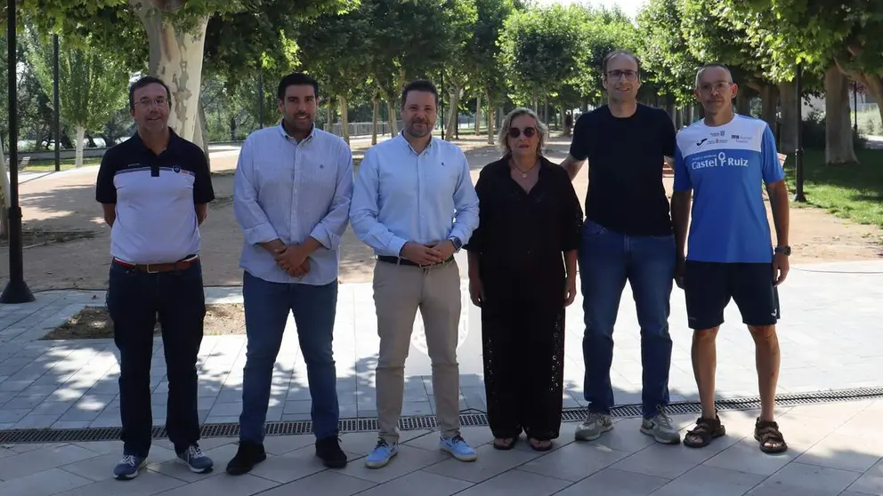 Presentaci&oacute;n del Campeonato de Espa&ntilde;a de Triatl&oacute;n. AYUNTAMIENTO DE TUDELA