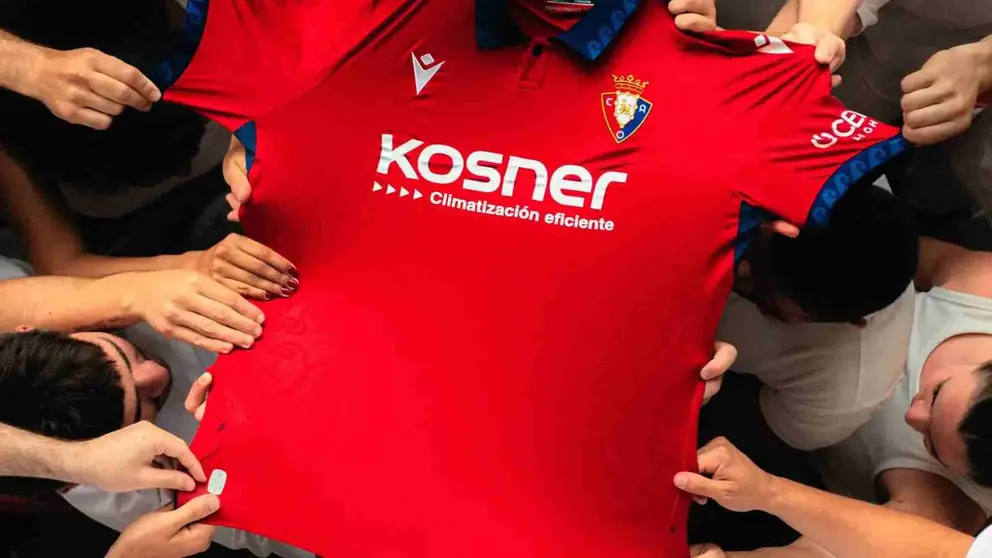 Nueva camiseta de Osasuna para la temporada 2026/2027. OSASUNA
