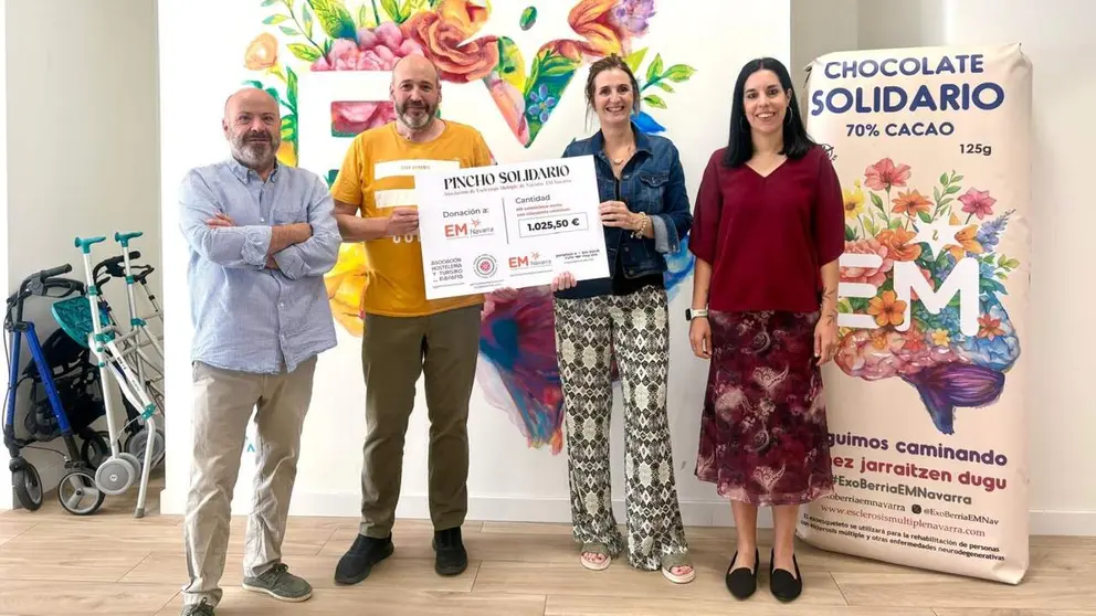 Campa&ntilde;a de pincho solidario contra la esclerosis m&uacute;ltiple. ASOCIACI&Oacute;N HOSTELER&Iacute;A Y TURISMO DE NAVARRA