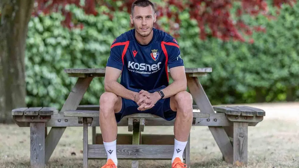 Jonathan Dubasin, nuevo jugador de Osasuna.