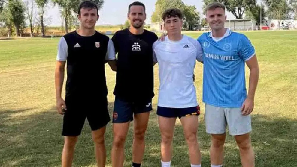 V&iacute;ctor Mu&ntilde;oz, durante su entrenamiento en M&eacute;lida.