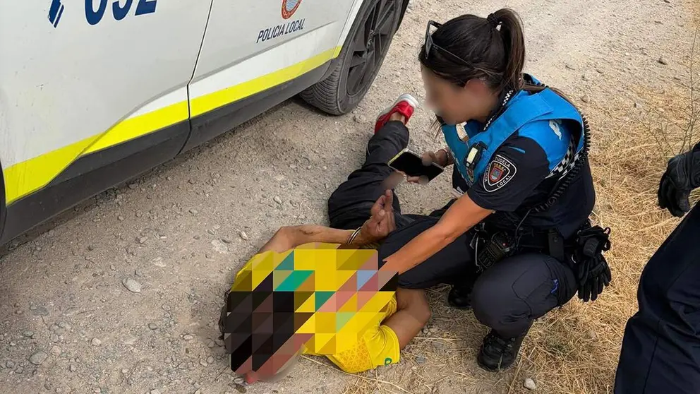 La Polic&iacute;a Local de Tudela detiene a un ladr&oacute;n. POLIC&Iacute;A LOCAL DE TUDELA