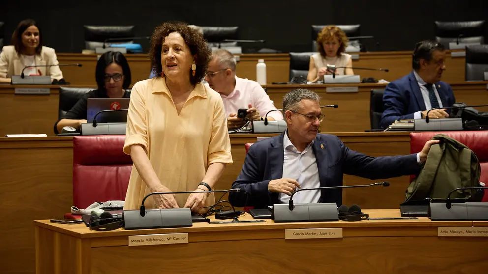 La consejera de Derechos Sociales, Mari Carmen Maeztu. NAVARRA.COM