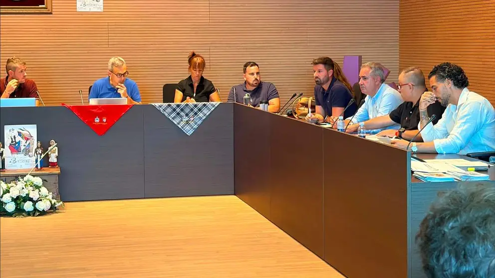Pleno de Berriozar. CEDIDA