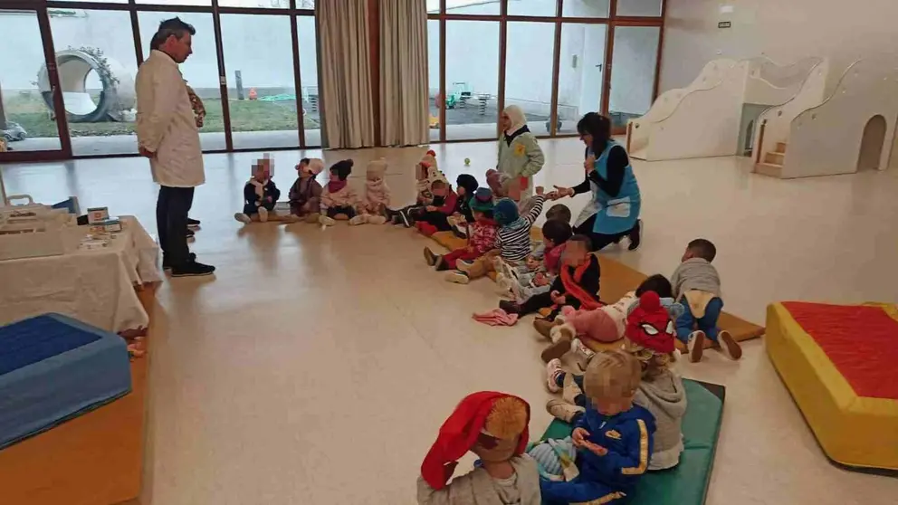 Un aula de la Escuela Infantil garabatos de Castej&oacute;n. ESCUELA INFANTIL GARABATOS