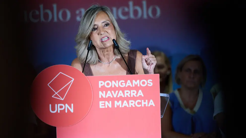 UPN celebra un acto de apertura del curso pol&iacute;tico 2026-27 en el que interviene su presidenta, Cristina Ibarrola. I&Ntilde;IGO ALZUGARAY