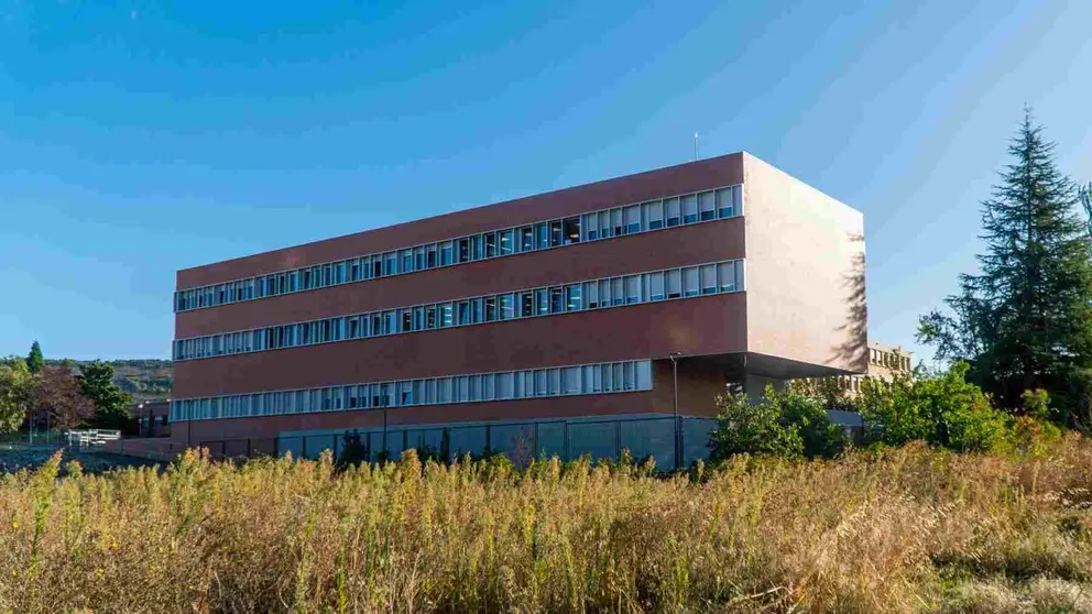 Nuevo edificio de Bachillerato del colegio Irabia-Izaga.