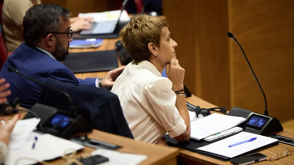 Pleno del Parlamento de Navarra. NAVARRA.COM