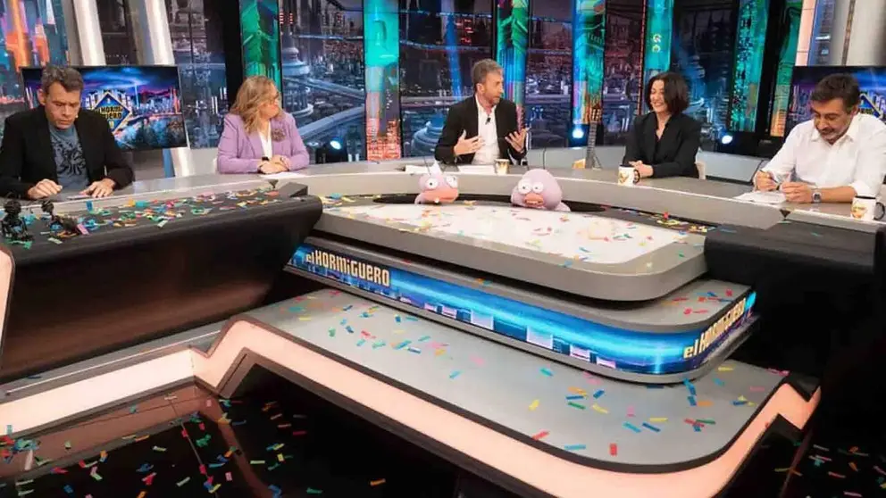 Tertulia en El Hormiguero, con Mar&iacute;a Dab&aacute;n.