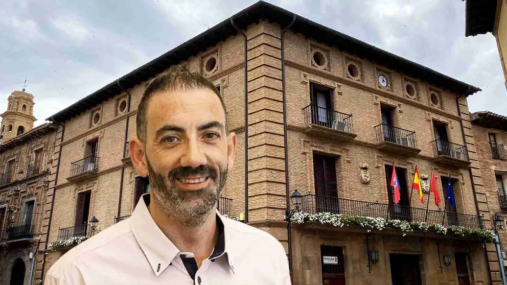 Gorka Garc&iacute;a Izal, alcalde de Corella.